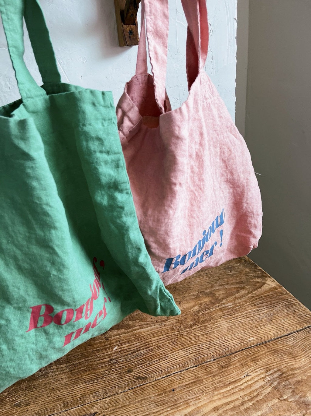 Bonjour Linen Bag
