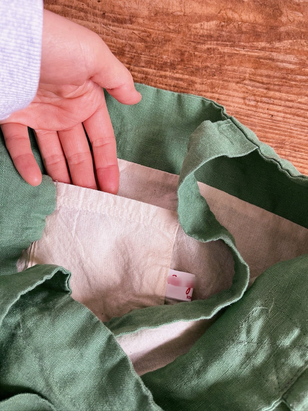 Bonjour Linen Bag