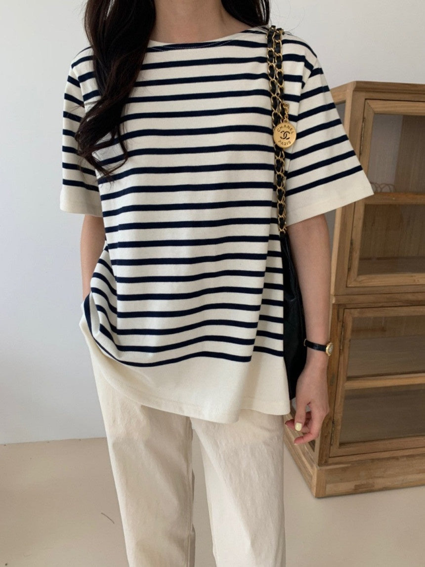 Mary Stripe Top