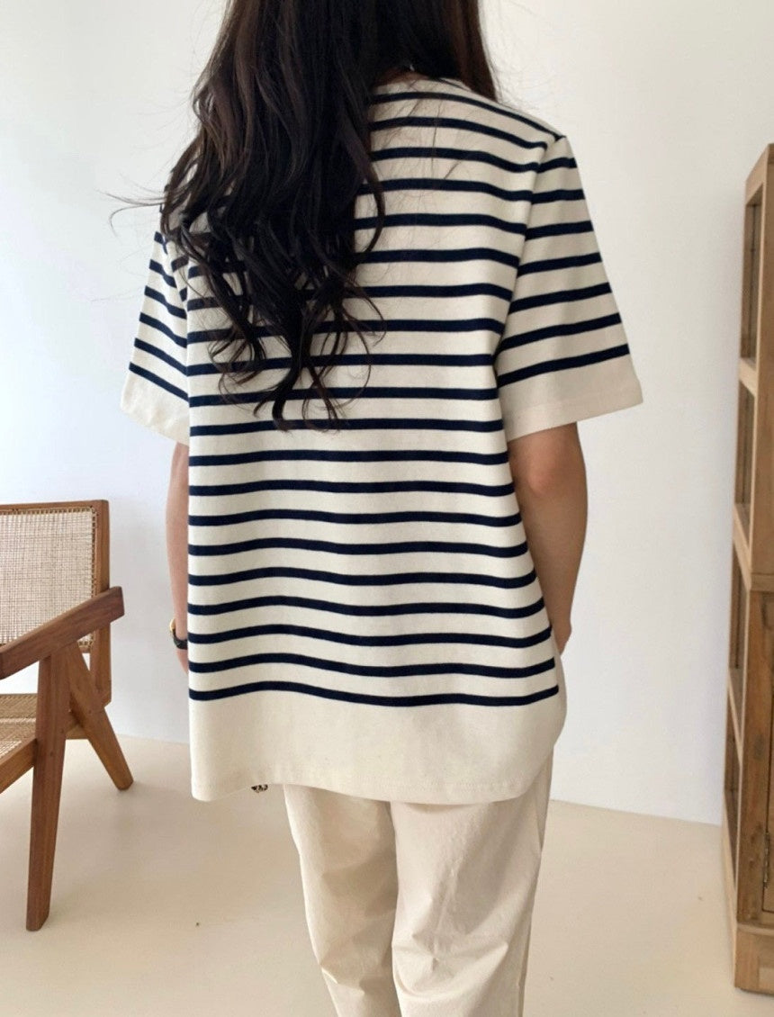 Mary Stripe Top