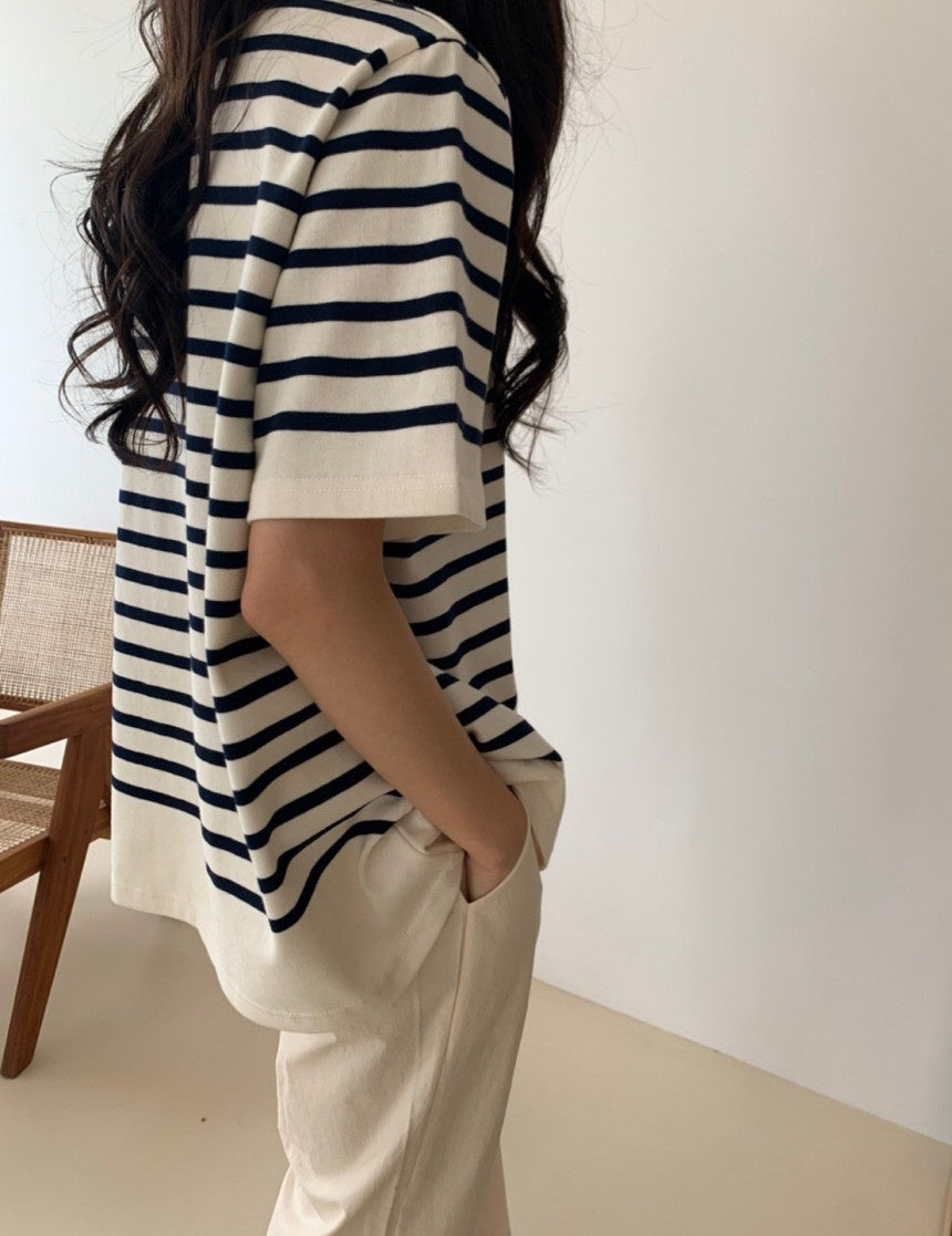 Mary Stripe Top