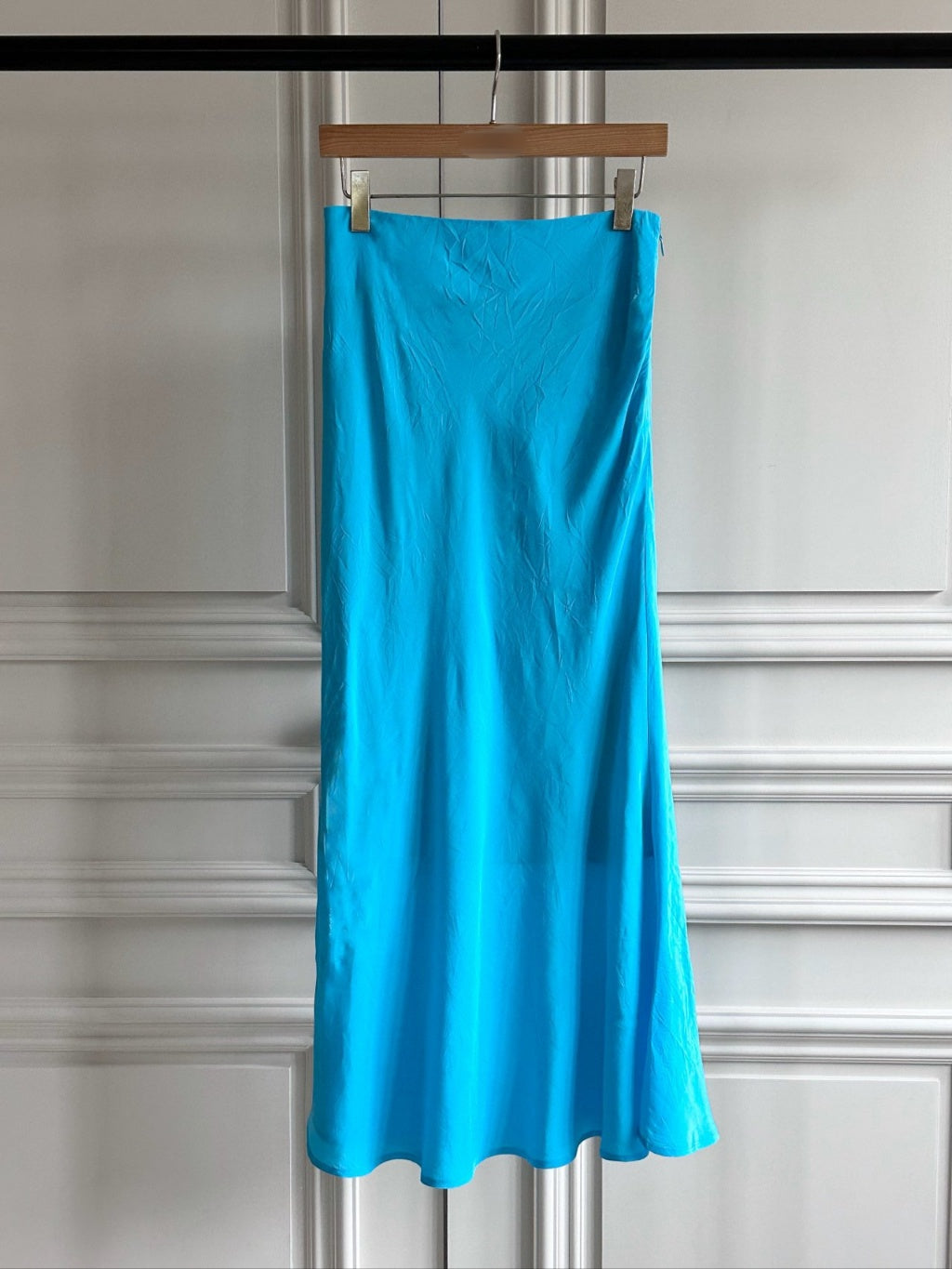 Lala Satin Long Skirt