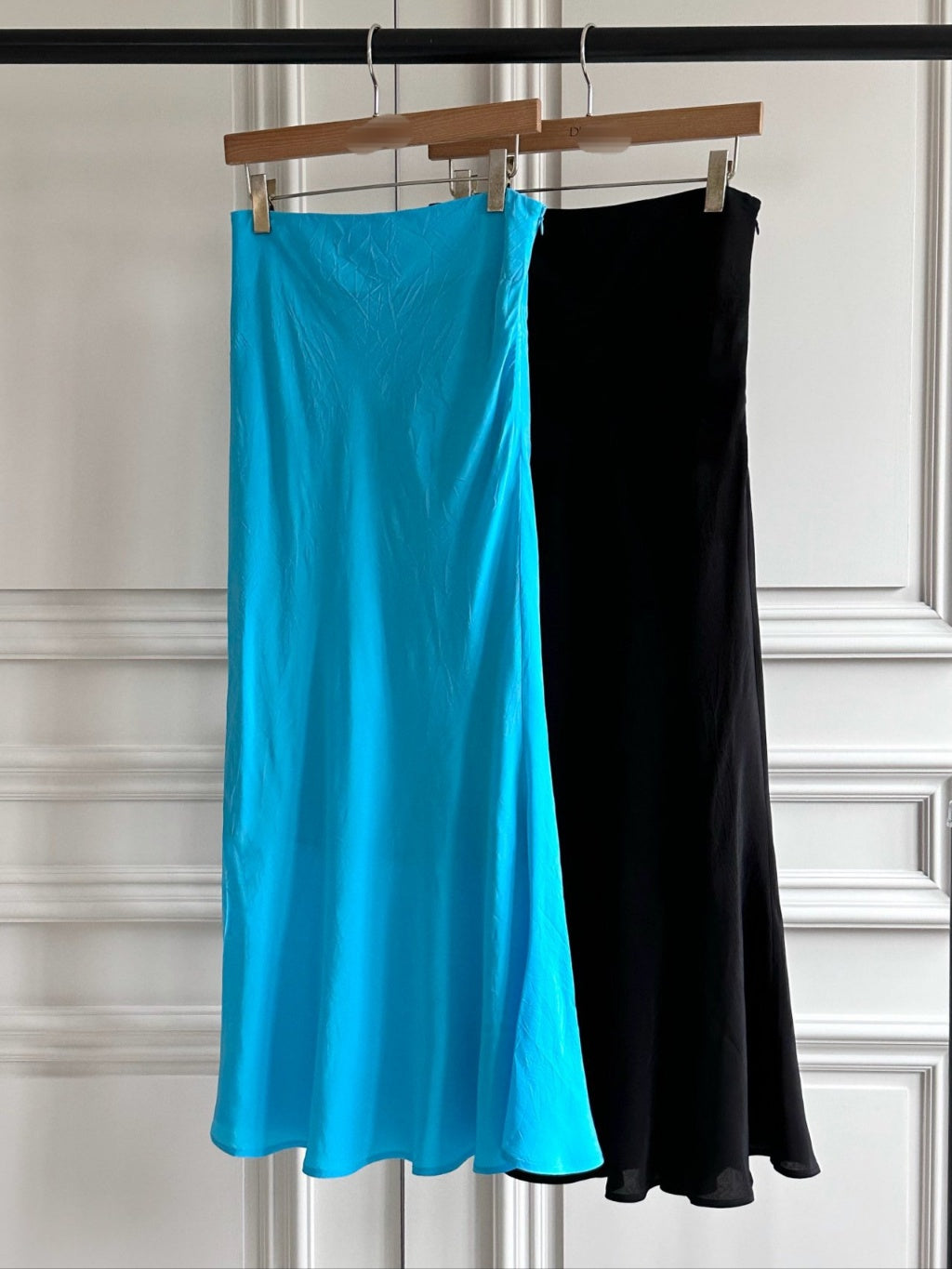 Lala Satin Long Skirt