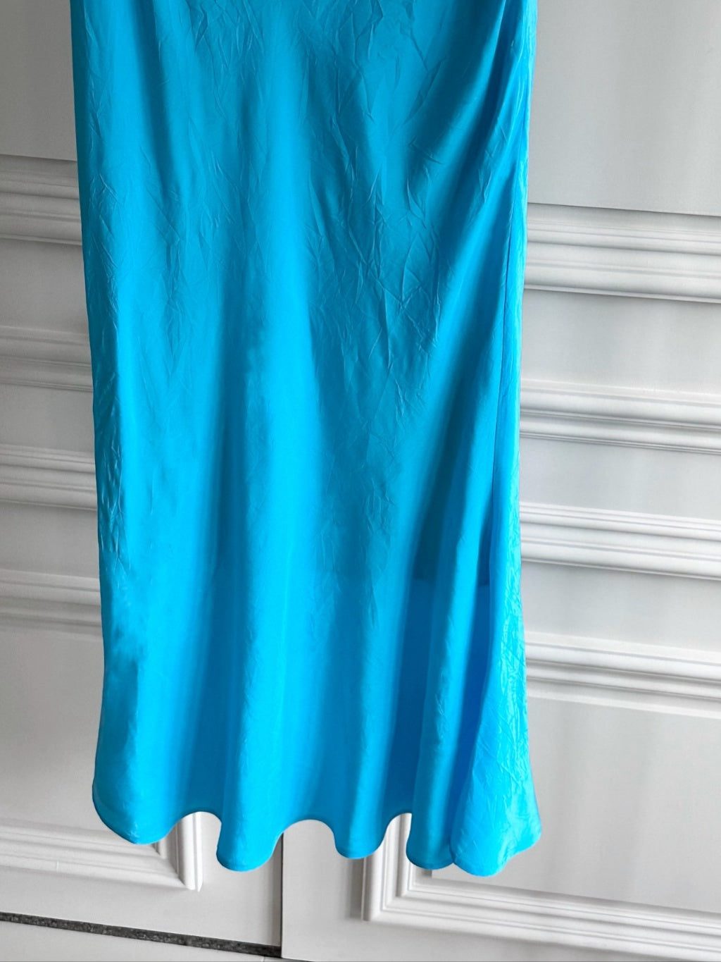 Lala Satin Long Skirt