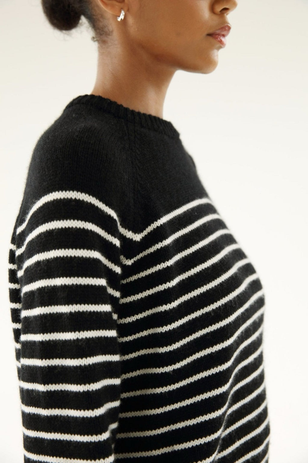 Beaute Wool Stripe Knit