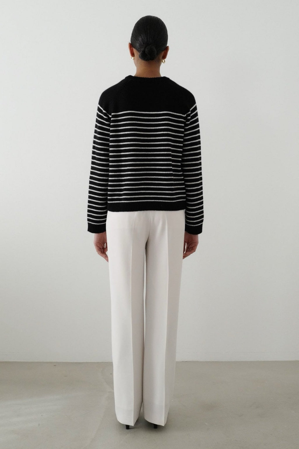 Beaute Wool Stripe Knit