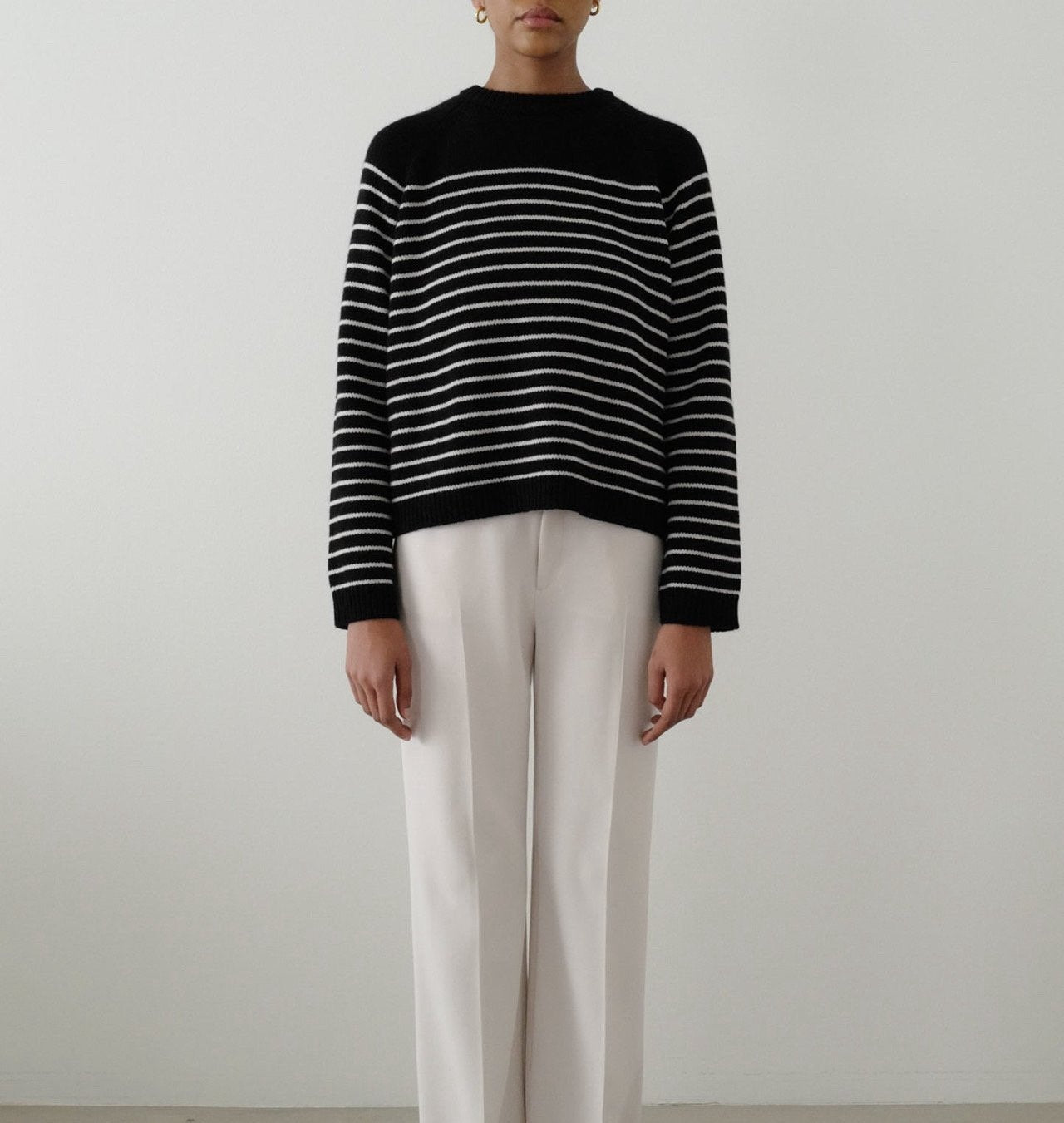 Beaute Wool Stripe Knit