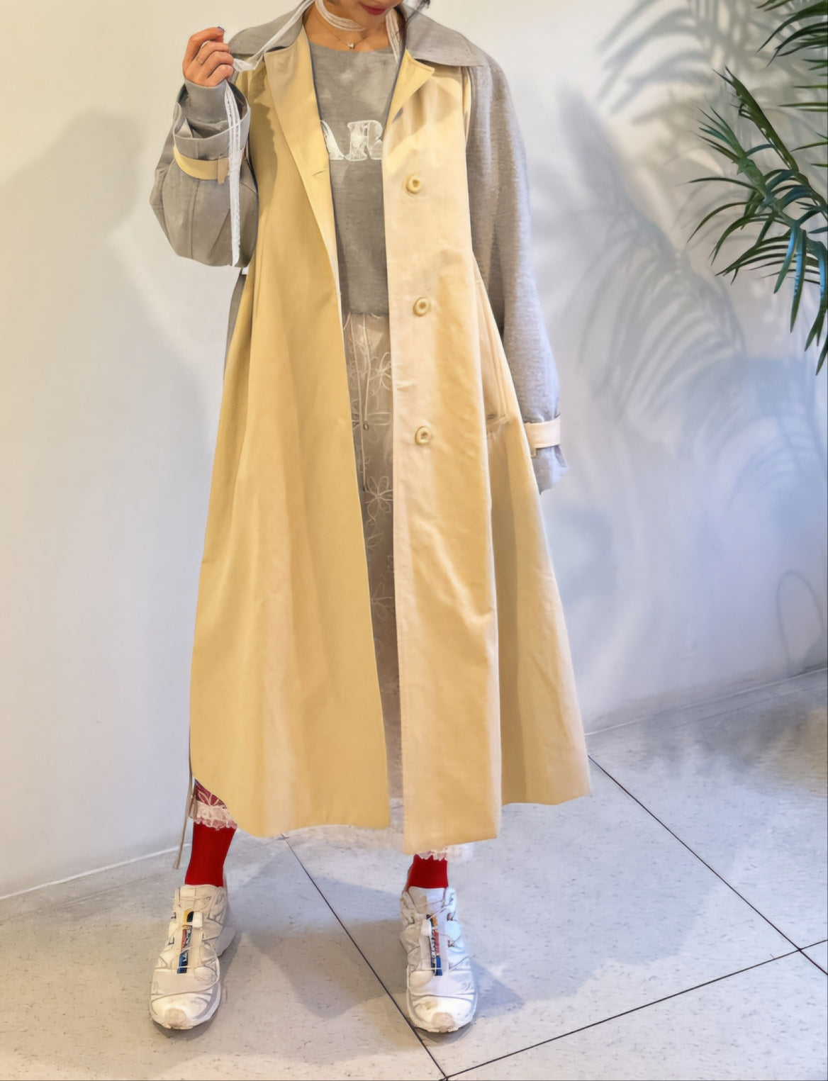 Mode Military Trench Jacket