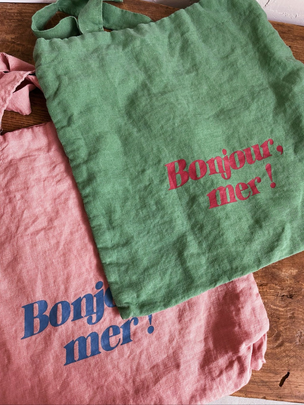 Bonjour Linen Bag