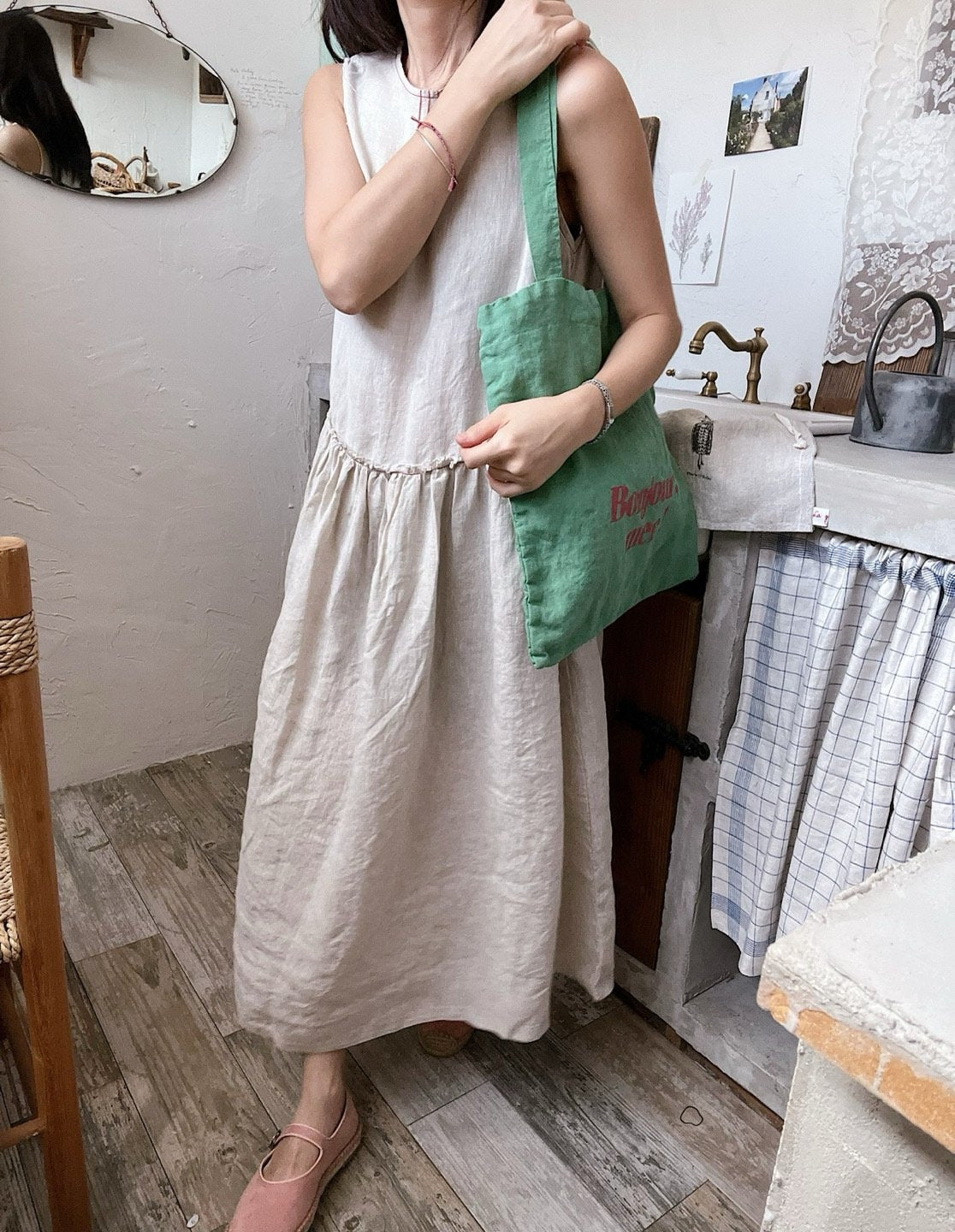 Bonjour Linen Bag